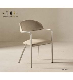 copy of Chaises modernes pour cuisines ouvertes sur la salle à manger, très confortables Alvie  - 3