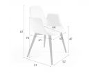 mesures-chaise-Beatle-accoudoirs