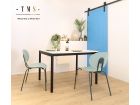 table à manger minimaliste extensible pour 4 personnes