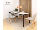 table à manger extensible de style contemporain