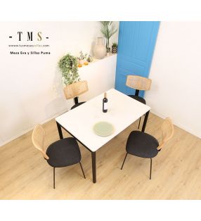 mesa-de-cocina-con-pata-redonda-y-esquinas-redondeadas[Foto real]