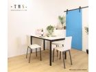 mesa-extensible-comedor-blanca-y-negra