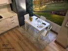 Table à flore extensible de style nordique