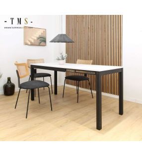 Mesa-moderna-comedor-barata[Foto real]