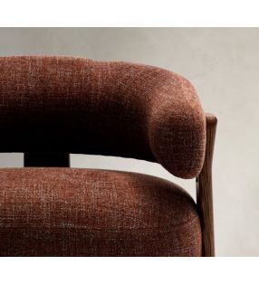 fauteuil-design-marron-bois-noyer
