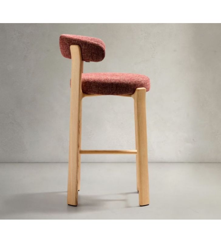 rofil-chaise-chenille-rouge rofil-chaise-chenille-rouge