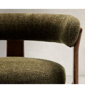 chaise-salle-a-manger-bois-frene-chenille-verte