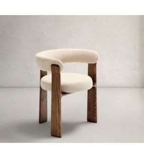 chaise-trois-pieds-bois-chenille-blanche