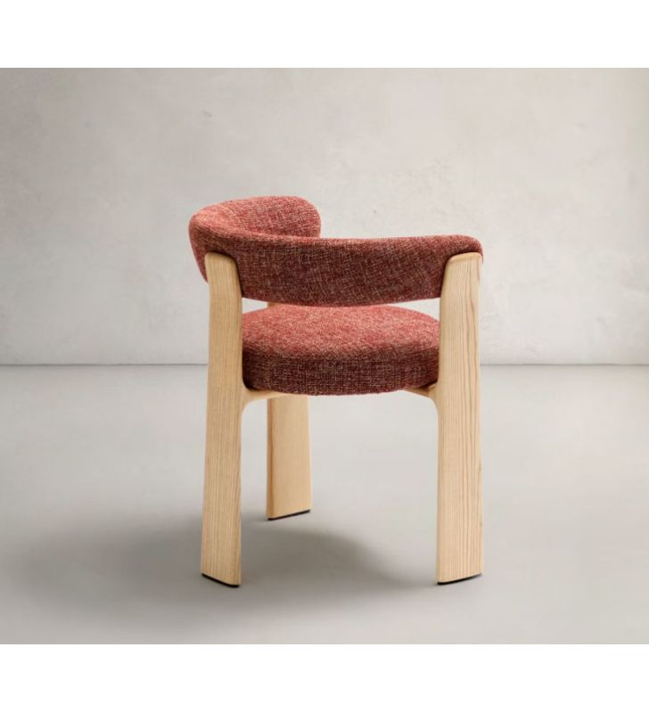 chaise-3-pieds-frene-clair-chenille-rouge chaise-3-pieds-frene-clair-chenille-rouge