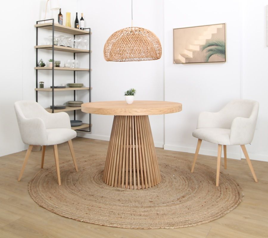 tables extensibles rondes en chêne tables extensibles rondes en chêne