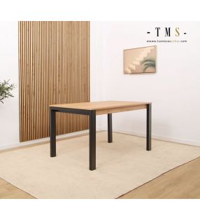 tables extensibles en chêne noir