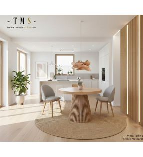 ensemble table et fauteuil moderne