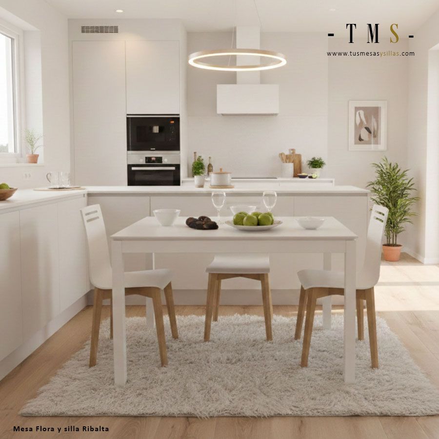 mesa-Flora-con-encimera-en Silestone- resistente