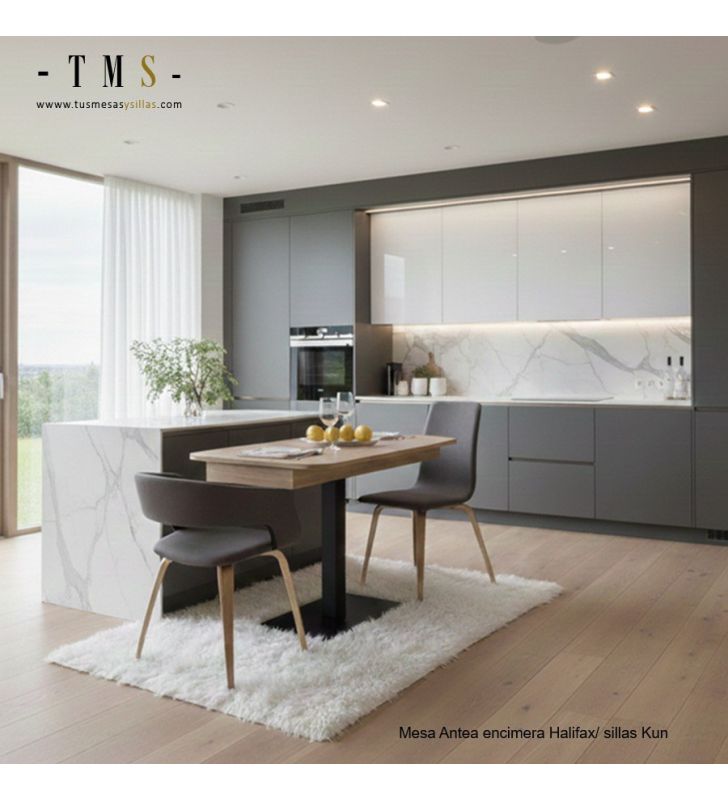 mesas-pegadas-mostrador-cocina mesas-pegadas-mostrador-cocina