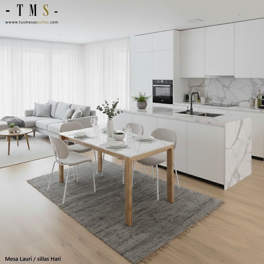 Tables extensibles en bois Dekton Lauri Tables extensibles en bois Dekton Lauri