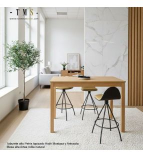 tables hautes modernes en bois