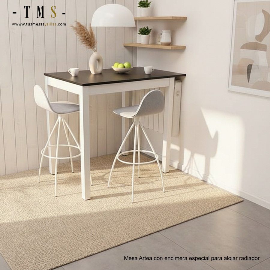 table haute en chêne naturel table haute en chêne naturel