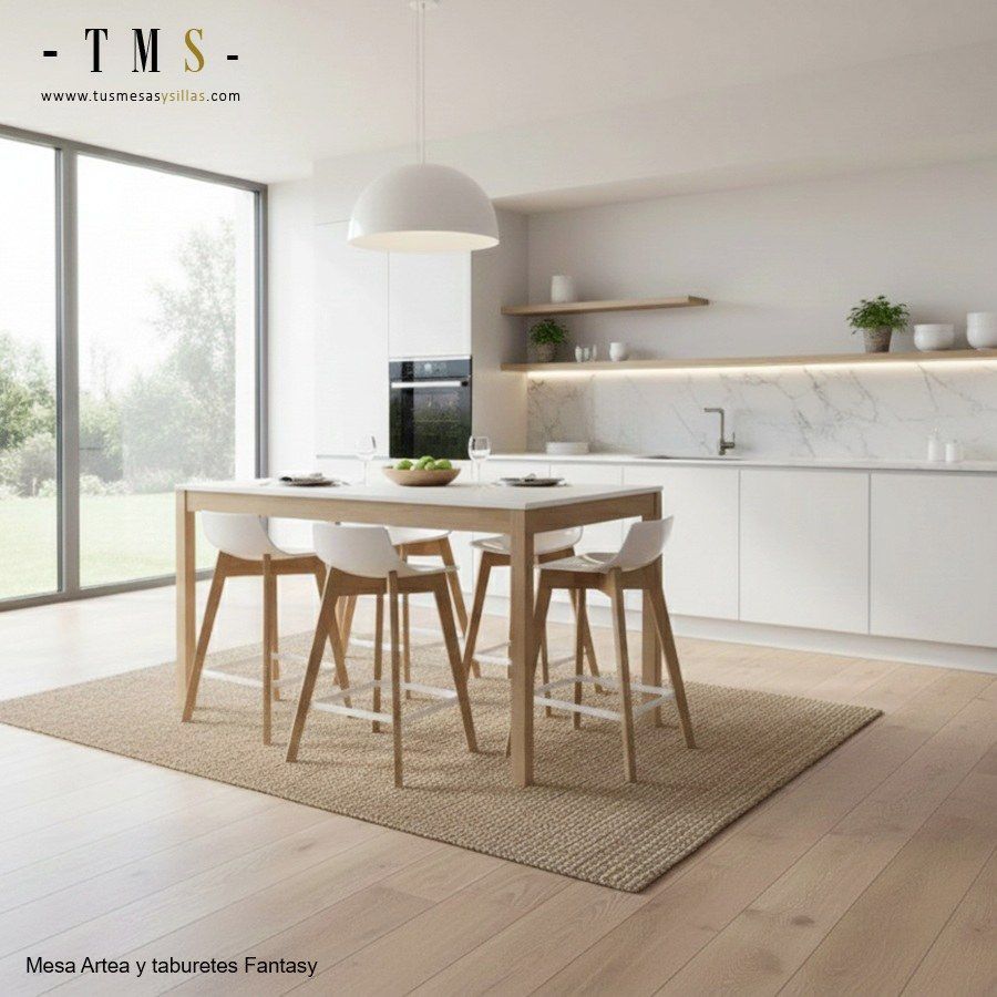 table haute en chêne naturel table haute en chêne naturel