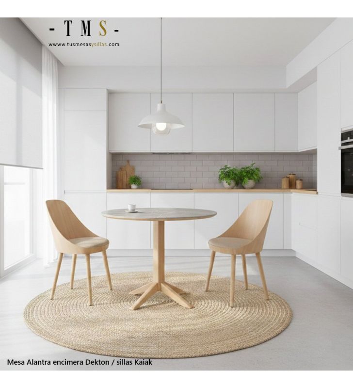 Mesa-redonda-pequeña-madera-Dekton