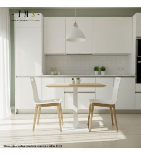 Sillas-estrecha-blanco-madera