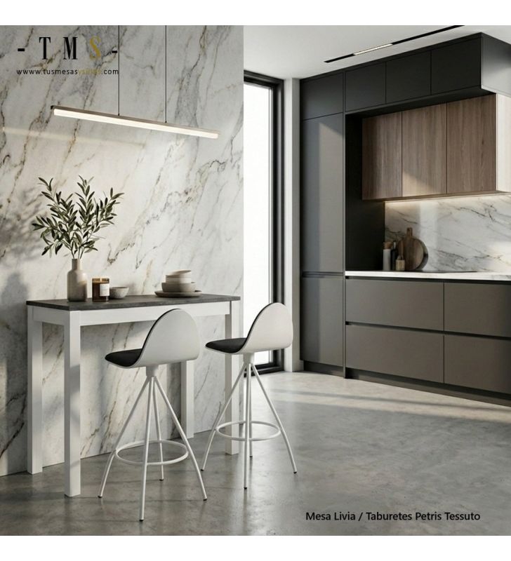 table haute extensible moderne