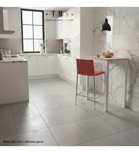 Tables de cuisine hautes, extensibles, 110 x 50