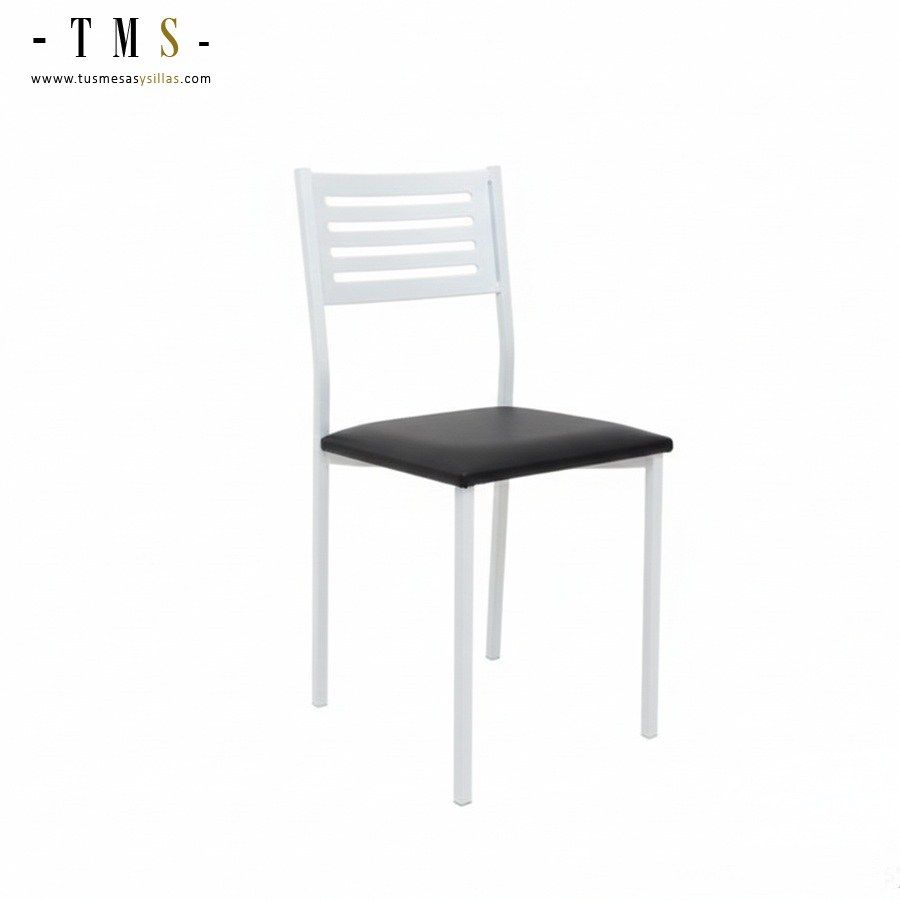 chaises de cuisine blanches et noires chaises de cuisine blanches et noires