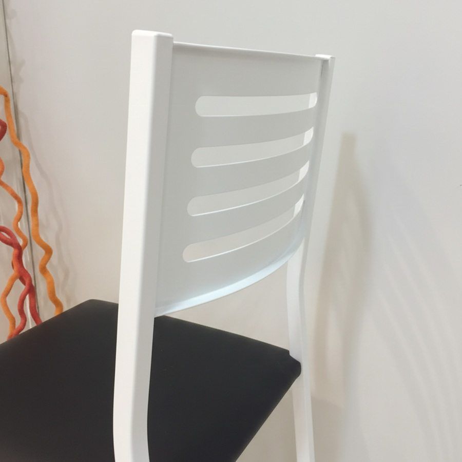 chaises de cuisine blanches et noires chaises de cuisine blanches et noires