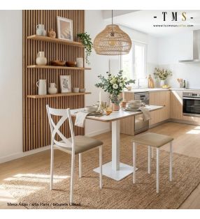 Tabouret Claudi, chaises Paris