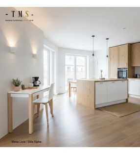 petite table de cuisine étroite