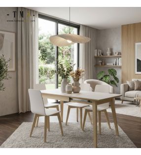 tables extensibles 140x80 cm