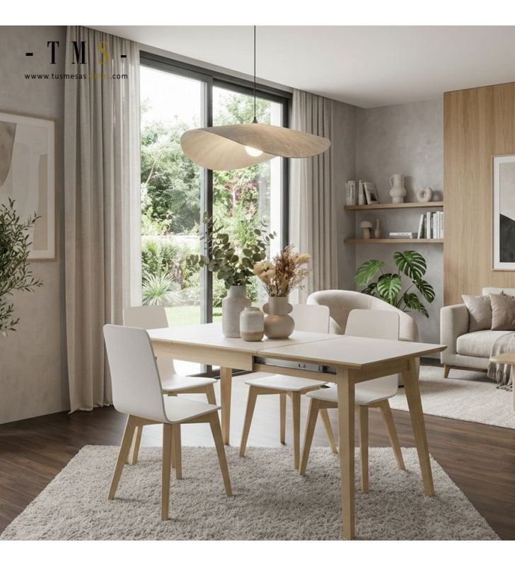 tables extensibles 140x80 cm