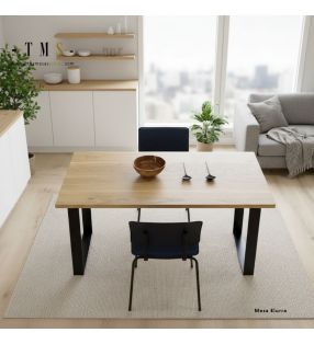 comptoir en chêne naturel