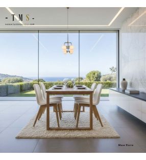 table en bois massif faite sur mesure