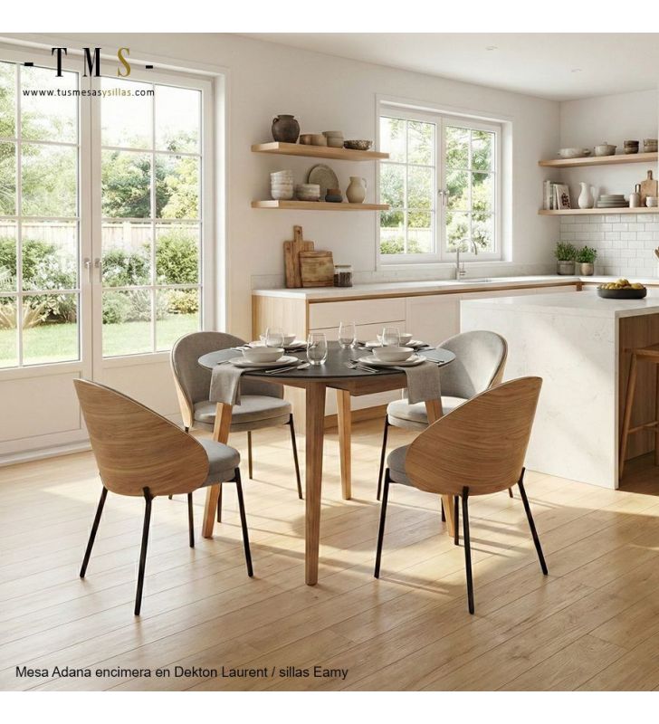 tables rondes 110 Dekton extensibles tables rondes 110 Dekton extensibles