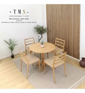 mesa-de-90-cm-de-diámetro-en-madera-maciza