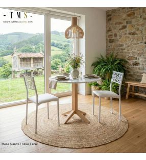 mesa-redonda-banco-madera