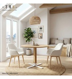 Mesas-madera-redonda-pequeña