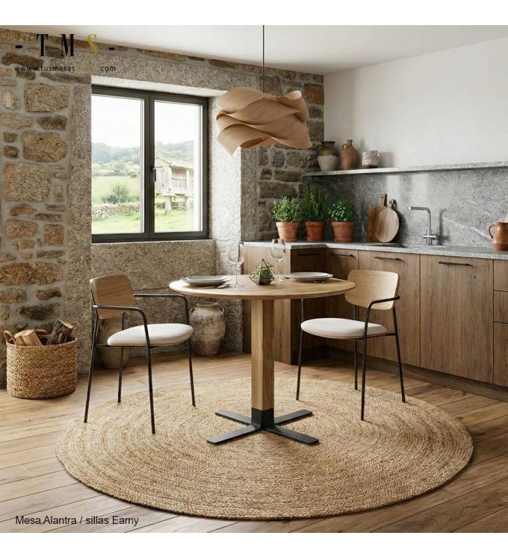 mesas-redondas-madera-negro