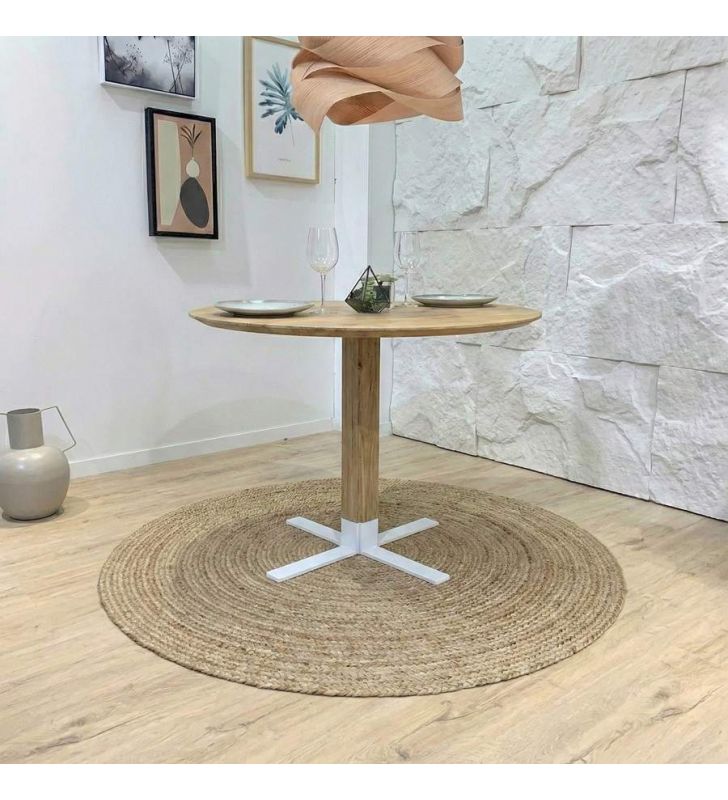 mesas-redondas-blanco-madera