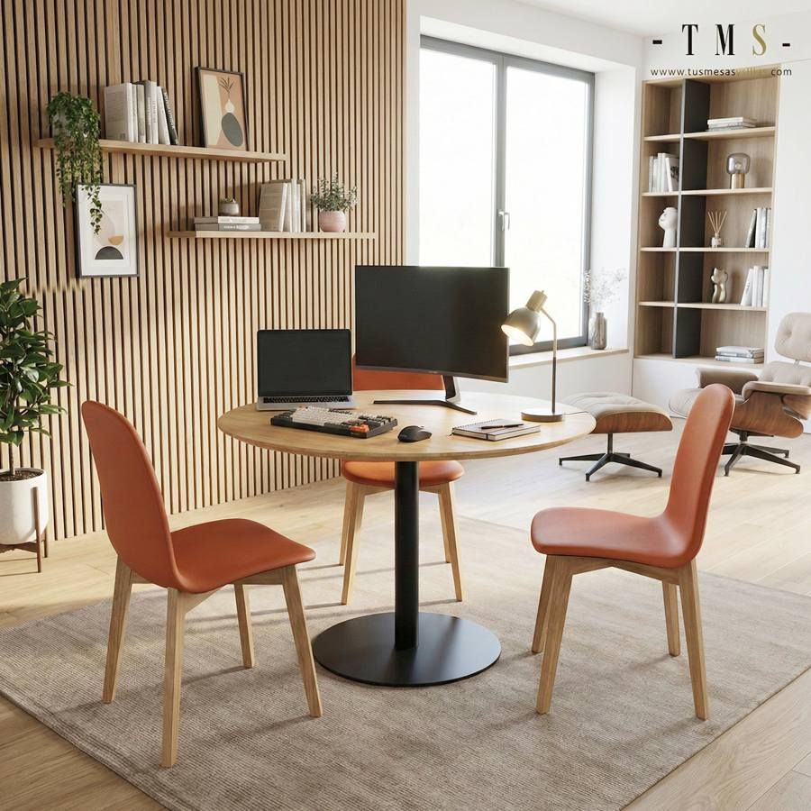 Table ronde, 100 cm, chêne Table ronde, 100 cm, chêne