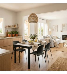 tables de comptoir en Dekton noir