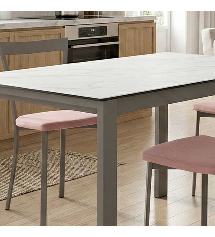 Tables de comptoir en céramique 130x70