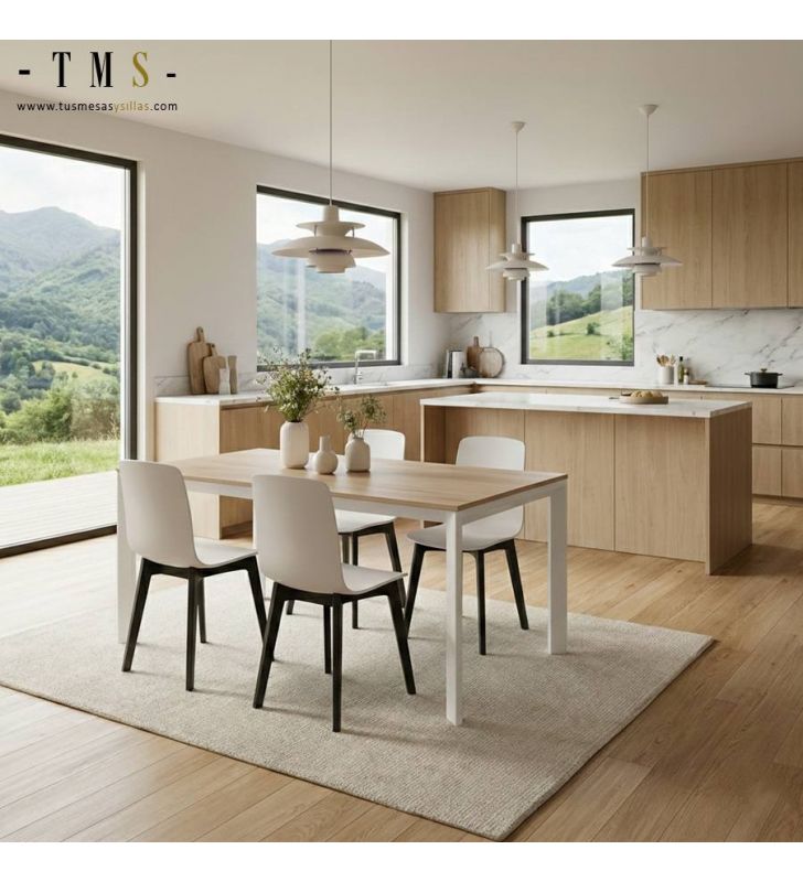 mesa-blanca-madera-extensible. mesa-blanca-madera-extensible.