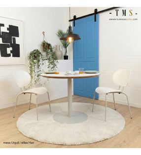 table ronde, diamètre 100