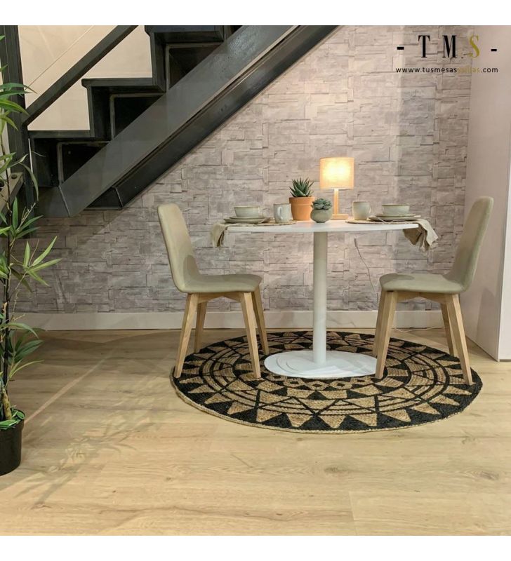 table ovale blanche avec pied central table ovale blanche avec pied central