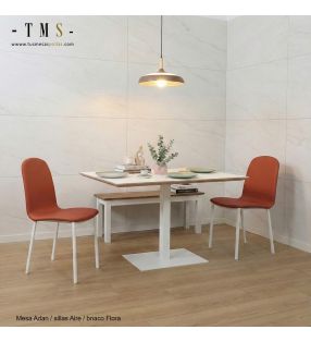 banc central-table-pied