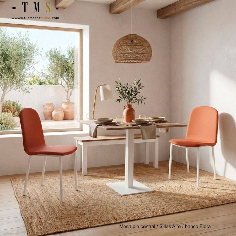 Banco-de-madera-y-patas-blancas-con-esquinas-redondeadas Banco-de-madera-y-patas-blancas-con-esquinas-redondeadas