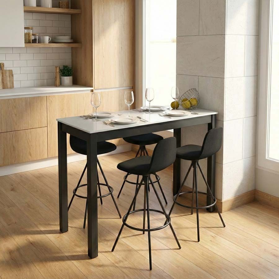 table haute moderne 120x50 table haute moderne 120x50