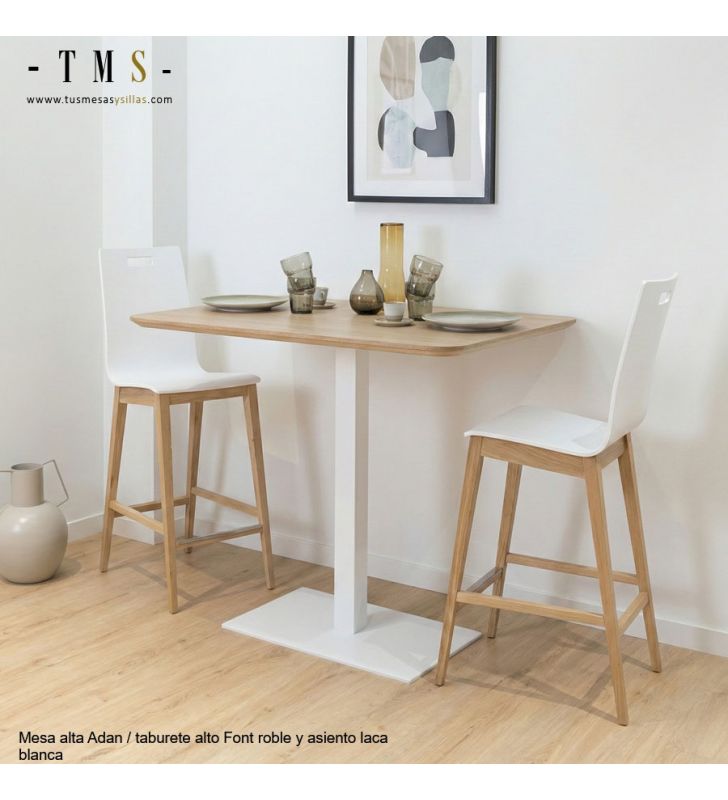 tabourets modernes à dossier haut